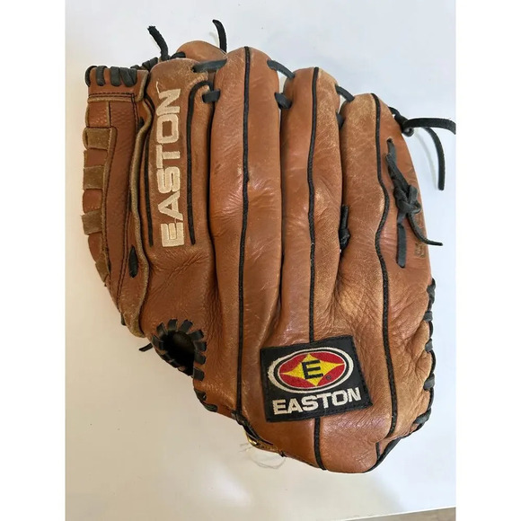 Easton Natural Series 91 Full Leather 14 Inch Lh Baseball Softball Glove - Picture 1 of 7